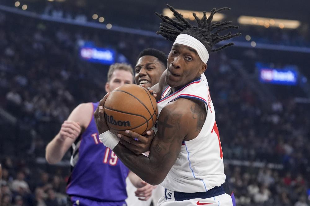 在对阵快船 在对阵快船